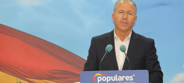 Miguel Marín, secretario general del PP de Melilla y portavoz del Grupo Popular en la Asamblea.