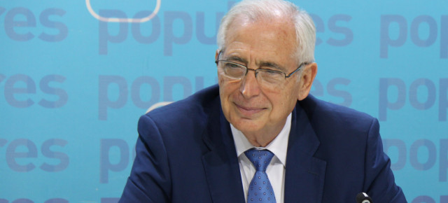 Juan José Imbroda, presidente Regional del PP de Melilla y de la Ciudad Autónoma. 