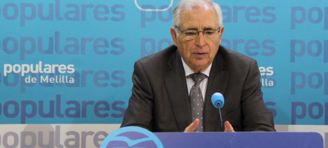 Juan José Imbroda, presidente de la Ciudad Autónoma y del PP de Melilla