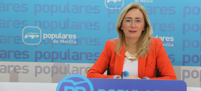 Mª del Carmen Dueñas, Diputada nacional por Melilla y Portavoz de Igualdad del Grupo Parlamentario Popular en el Congreso. 