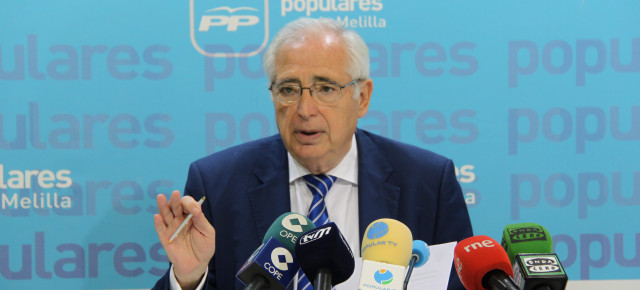 Juan José Imbroda, presidente regional del PP de Melilla.