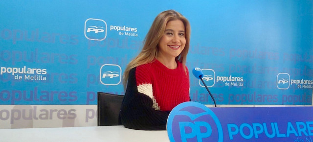 Sofía Acedo, senadora del PP de Melilla. 