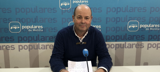 Daniel Conesa, Vicesecretario Regional de Estrategia y Política Económica del Partido Popular de Melilla.