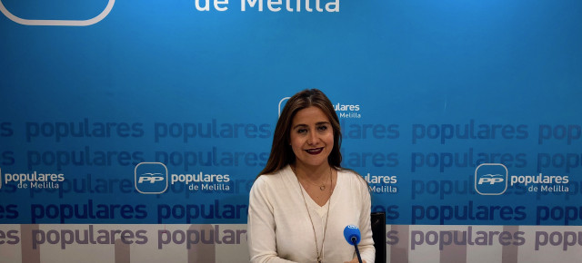 Sofía Acedo, senadora del PP de Melilla. 