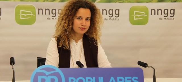 Isabel Moreno. Secretaria Regional de NNGG del PP de Melilla