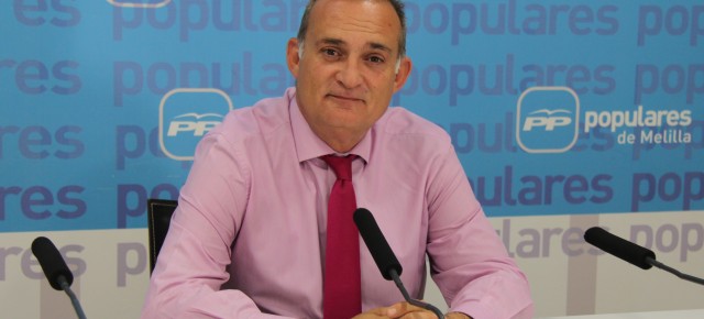 Javier Lence, Vicesecretario Regional del Partido Popular de Melilla.