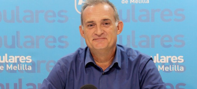 Javier Lence, Vicesecretario Regional del Partido Popular de Melilla.