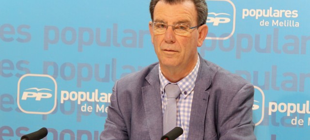 Antonio Miranda, miembro del Comité Ejecutivo Regional del Partido Popular de Melilla.