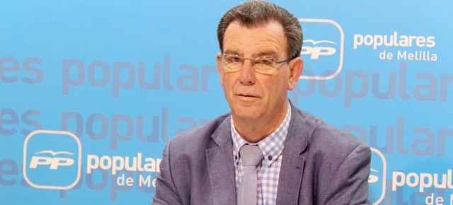 Antonio Miranda, miembro del Comité Ejecutivo Regional del Partido Popular de Melilla.