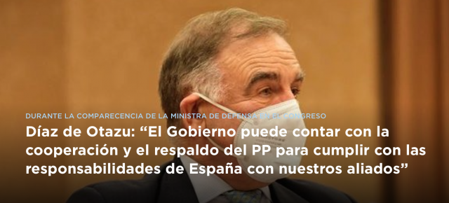 Fernando Gutiérrez Diaz De Otazu, diputado nacional del PP por Melilla