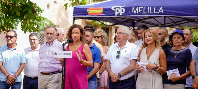 Isabel Moreno, candidata del PP de Melilla al Senado.