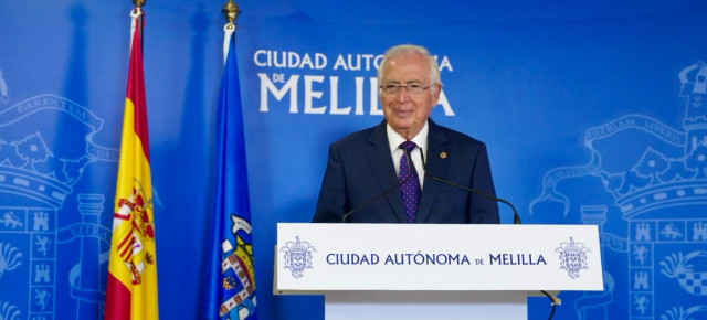 Juan José Imbroda, presidente de la Ciudad Autónoma de Melilla y del PP local. 