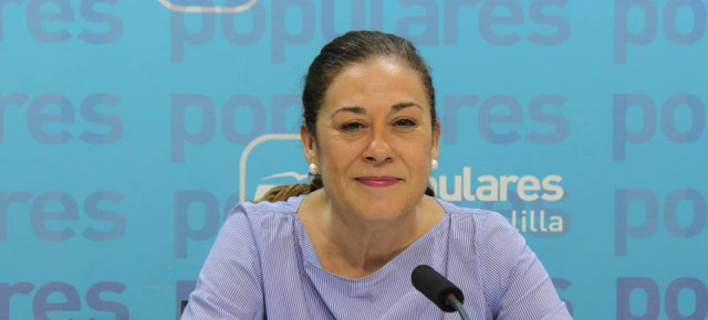 Cristina Rivas, secretaria de Comunicación del PP de Melilla.
