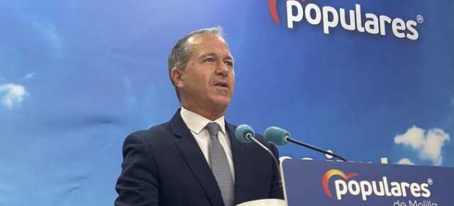 Miguel Marín, secretario general del PP de Melilla y portavoz del Grupo Popular en la Asamblea. 