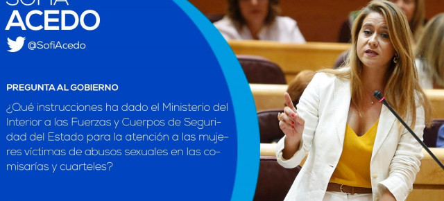 Sofía Acedo, senadora del PP por Melilla 