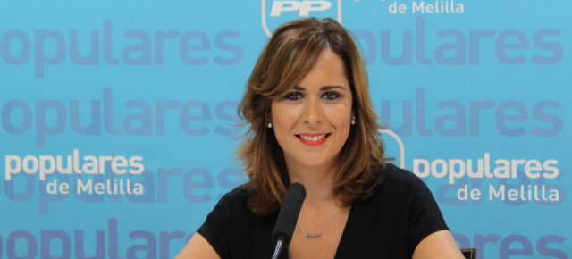 Paz Velázquez, secretaria de política universitaria del PP de Melilla, y Consejera de presidencia y salud pública.