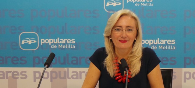 Mª Carmen Dueñas, Senadora y Secretaria Regional del PP de Melilla.