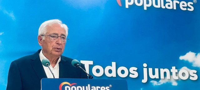 Juan José Imbroda, presidente regional del PP de Melilla y Senador. 