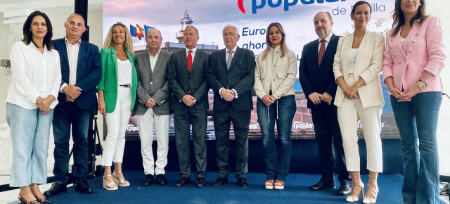 Acto del Grupo Popular para celebrar el Día de Europa, que se conmemoraba este 9 de mayo