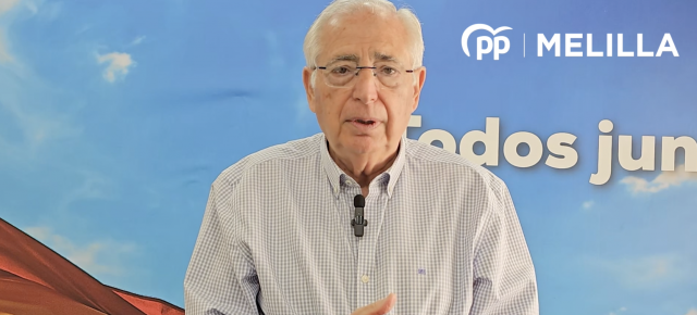 Juan José Imbroda, presidente regional del PP de Melilla. 