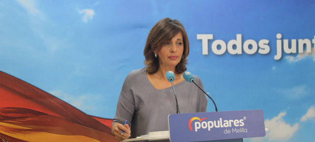 Fadela Mohatar, secretaria de Cultura del PP de Melilla 