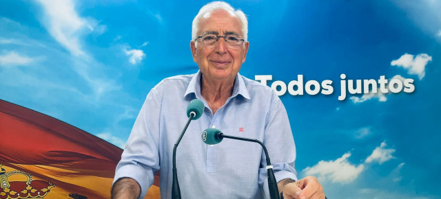 Juan José Imbroda, presidente regional del PP de Melilla y Senador. 