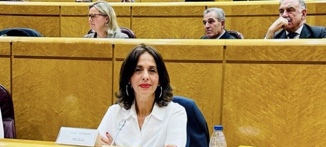 Fadela Mohatar en la comisión de CC.AA del Senado