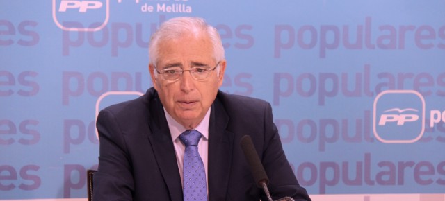 Juan José Imbroda. Presidente Regional del PP de Melilla