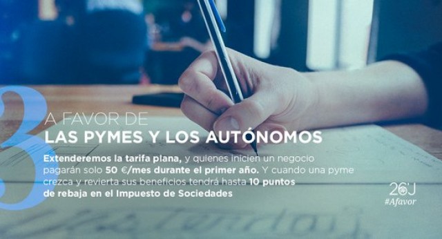 A Favor de las PYMES y los Autónomos