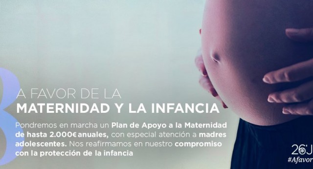 A Favor de la Maternidad y la Infancia