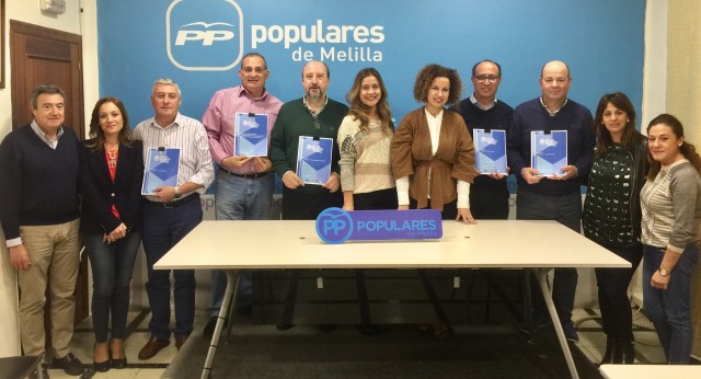 Presentación de las Ponencias del 12 Congreso Regional del PP de Melilla