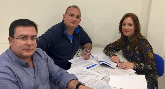 Equipo de la ponencia "Reglamento de Organización y Funcionamiento del PP de Melilla"