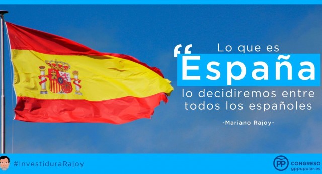 Lo que es España lo decidiremos los todos los españoles