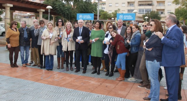 Caravana Popular en La Plaza de las Conchas.