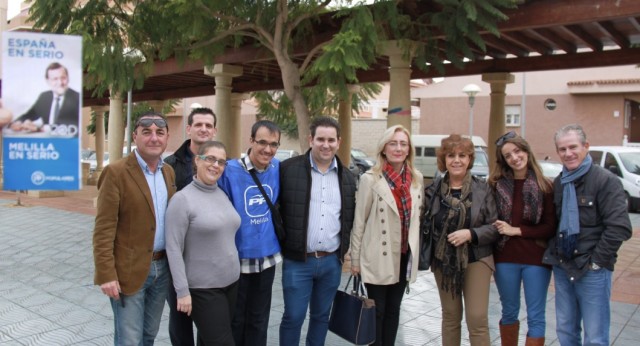 Caravana Popular en La Plaza de las Conchas.