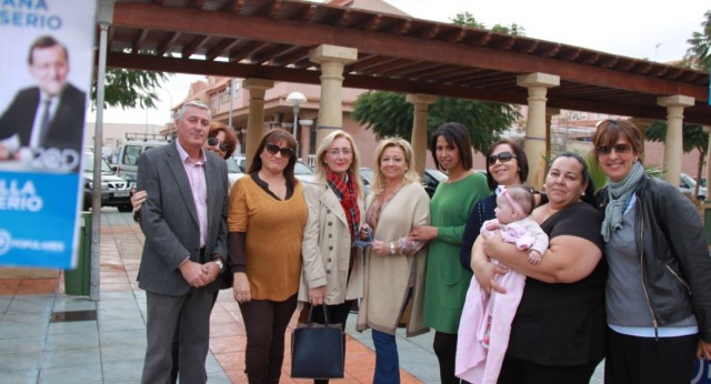 Caravana Popular en La Plaza de las Conchas.