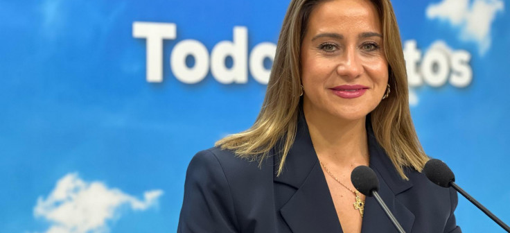 Sofía Acedo en rueda de prensa