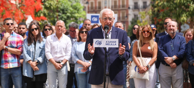 Juan José Imbroda, presidente regional del PP de Melilla y candidato a la presidencia de la Ciudad Autónoma. 